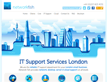 Tablet Screenshot of networkfish.com